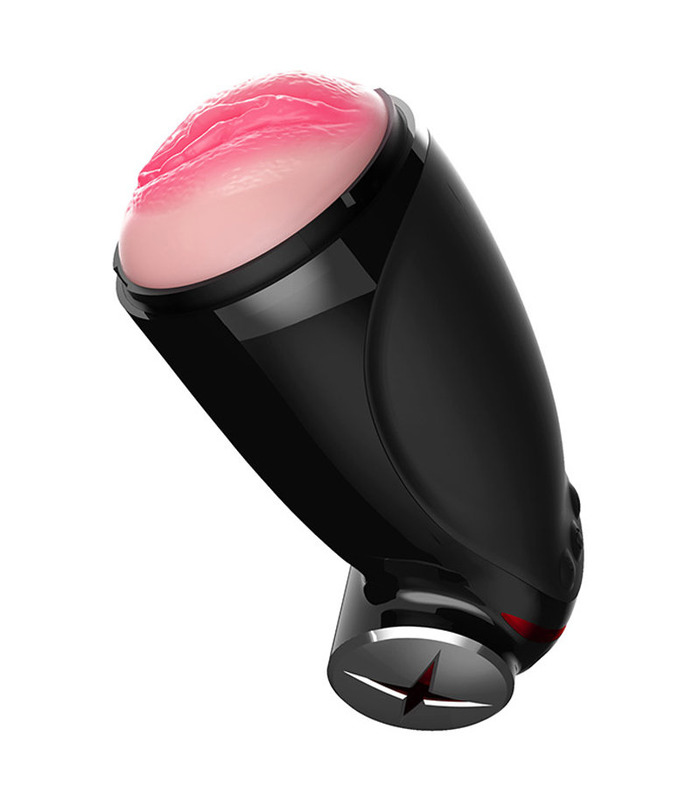 Smart Induction Interaktive Extrusion Männlichen Masturbator Intelligente Sexuellen Stöhnen Sex Toys von Dibe - Schwarz