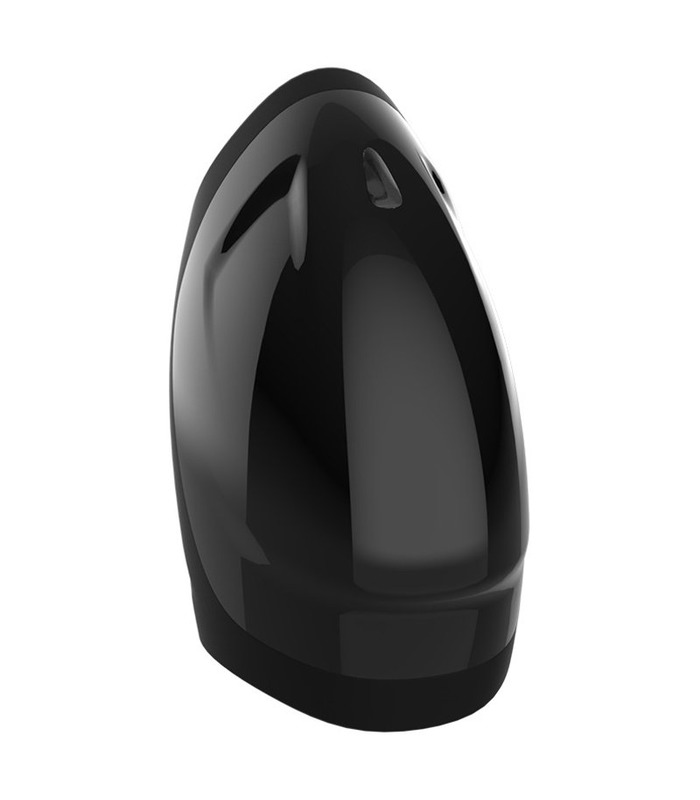 Satisfyer Men - Heat Vibrating Pocket Pussy Sex Toys Male Masturbator - Black