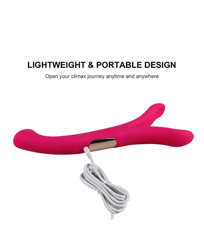 16 Modi Y-Form-Vibrator Sex-Spielzeug Für Frauen-Vagina-Klitoris-Nippel G-Punkt-Vibrator