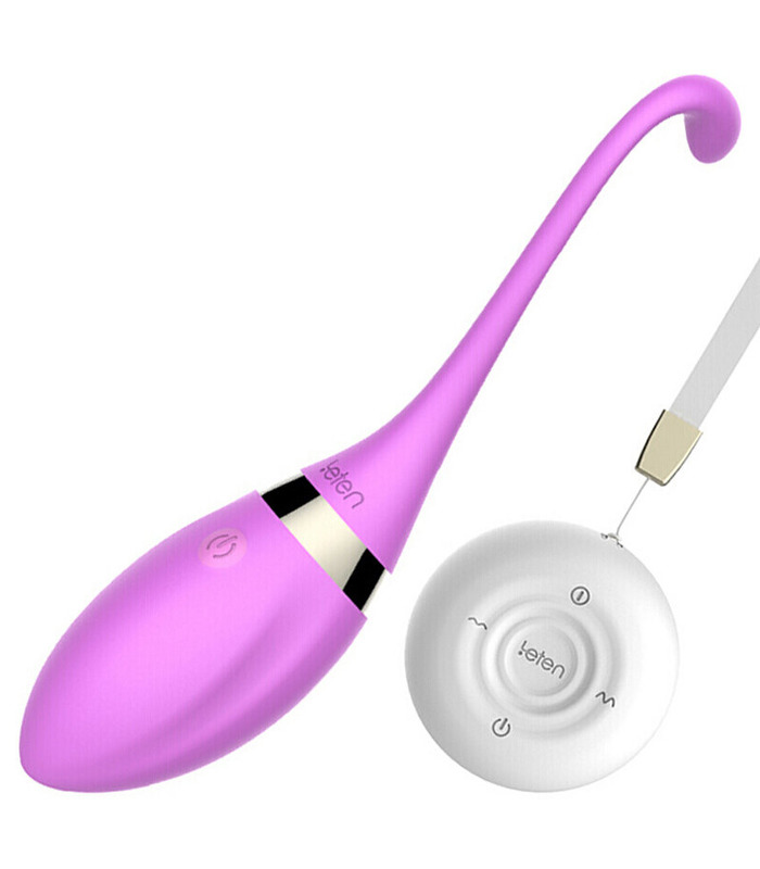 Leten Swan-Silikon-Ei Remote Control Vibrator