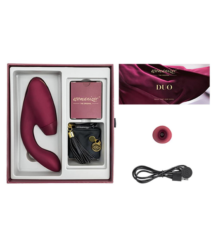 Womanizer Duo Combining the tantalizing dual stimulation of the Womanizer InsideOut