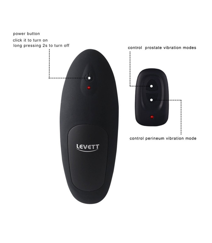 Levett Kay Dual-Motoren 11 Modi Prostata-Massagegerät Spielzeug