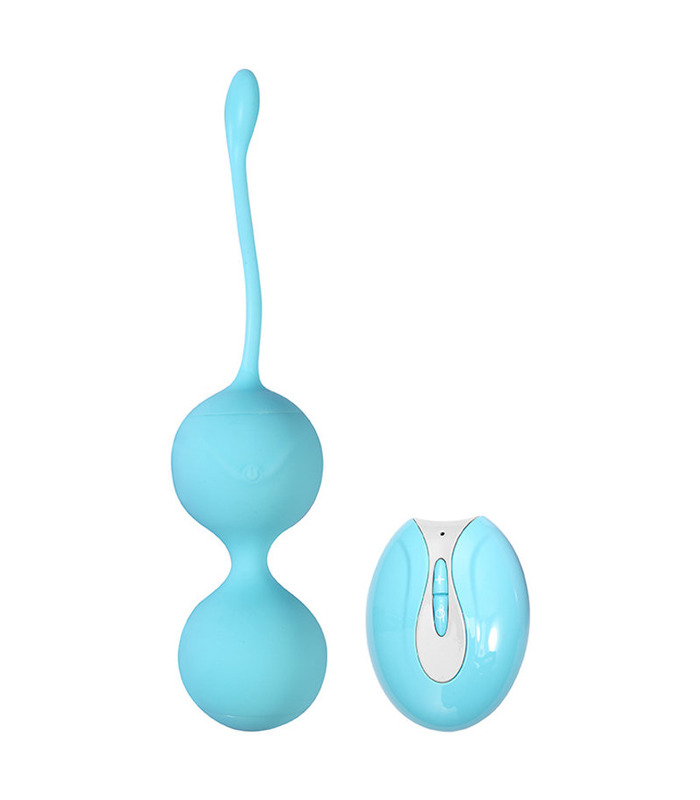 Mehrere Vibration Fernbedienung Kegel Ball Vagina Kontraktion Der Becken-Training - Rose