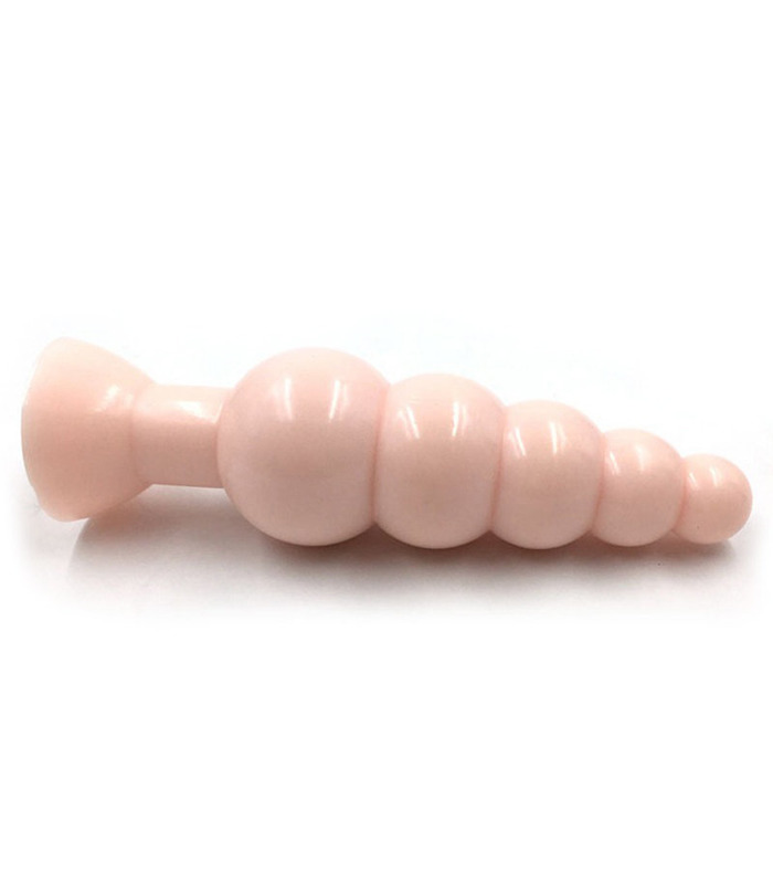 Gourd Strong Suction Soft Anal Beads Butt Plug