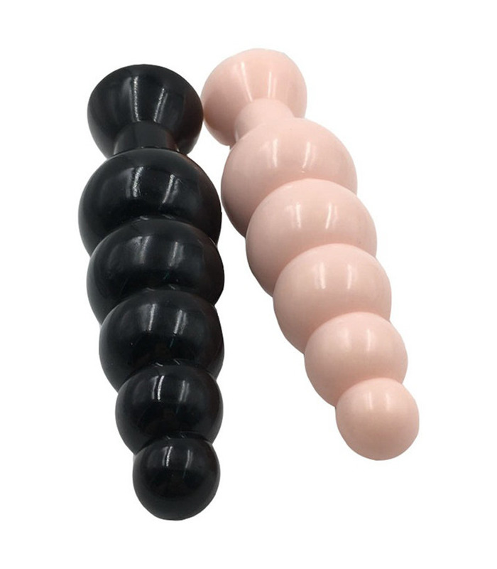 Gourd Strong Suction Soft Anal Beads Butt Plug