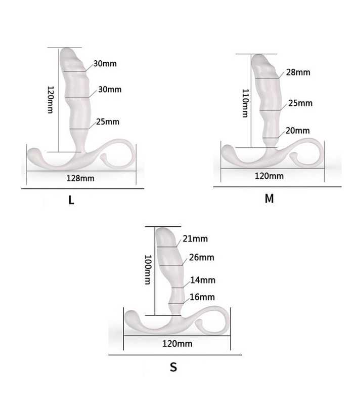 3 Size Secretory Orgasm Prostate Toys Male Masturbators Massager