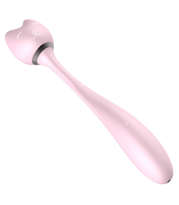 9 Frequency Cute Cat Dual Clit G-Spot Vibrator