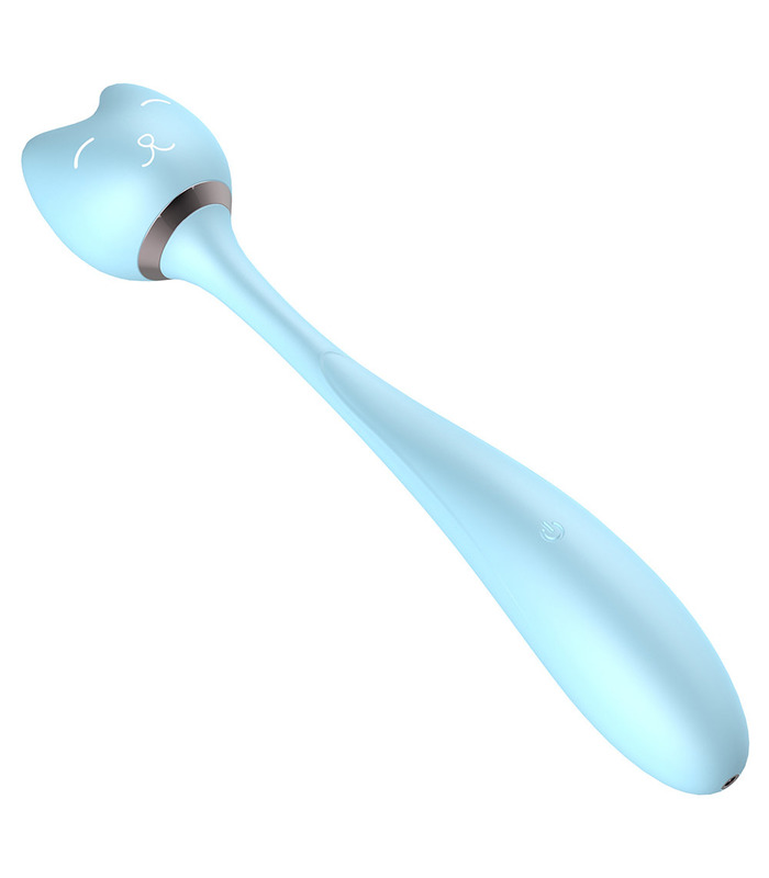 9 Häufigkeit Süße Katze Dual Klitoris Und G-Punkt-Vibrator