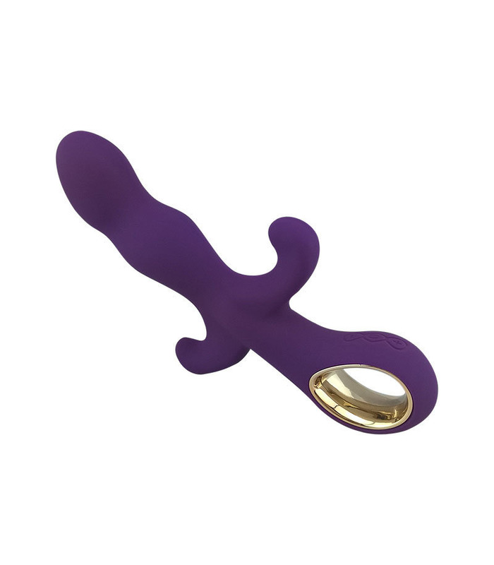 Dreifache Orgasmus-G-Punkt-Vibrator-Klitoris und Perineum-Massage Besten Sex-Spielzeug für Frauen