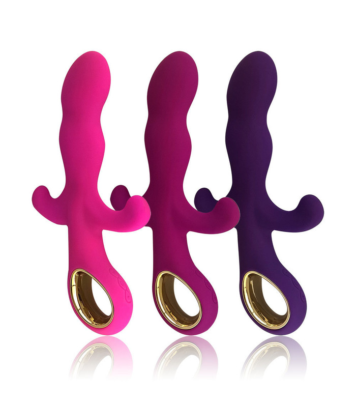 Dreifache Orgasmus-G-Punkt-Vibrator-Klitoris und Perineum-Massage Besten Sex-Spielzeug für Frauen