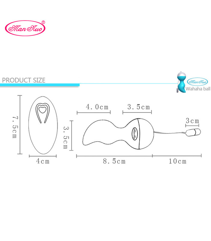 Mann Nuo Wireless Remote Control Vibrator