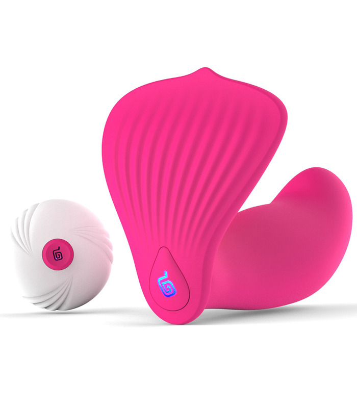 Colorful Shell Wireless Remote Control Vibrator G-Spot and Clit Stimulation