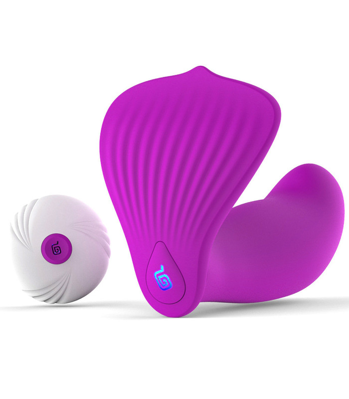 Bunte Shell Wireless Remote Control Vibrator G-Punkt und Klitoris Stimulation