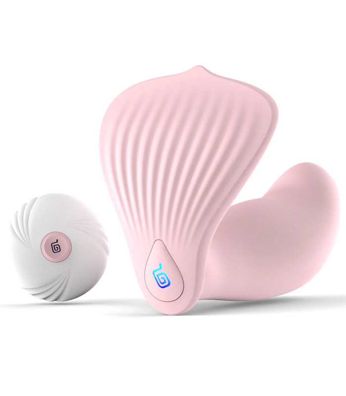 Bunte Shell Wireless Remote Control Vibrator G-Punkt und Klitoris Stimulation