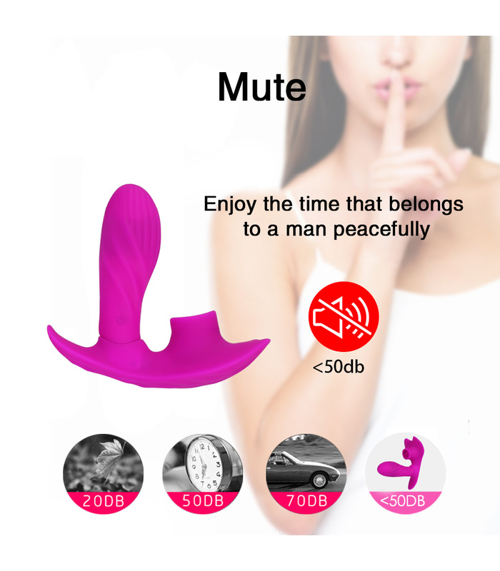 Heating Invisible Wearable Vibrator Wireless Remote Women Clitoral Licking Waterproof Sex Toys