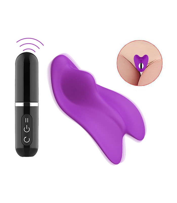 EBBY Tragbar Klitoris-Massagegerät Lippenstift-Form-Remote Control Vibrator