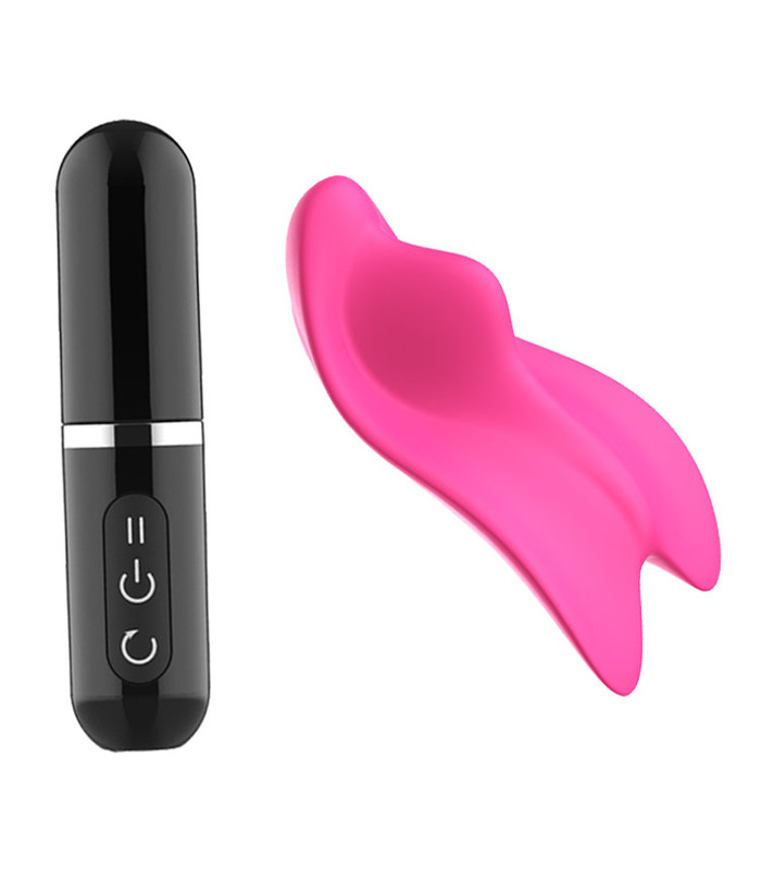 EBBY Wearable Clitoral Massager Lipstick Shape Remote Control Vibrator