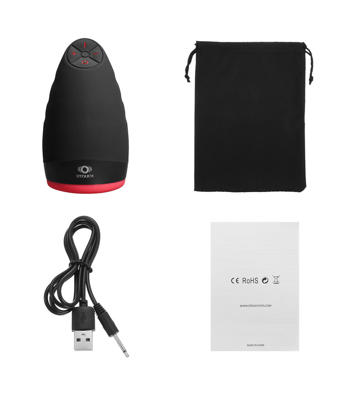 Smile Rechargeable Warming Blow Job Male Masturbator Pocket Pussy Mouth