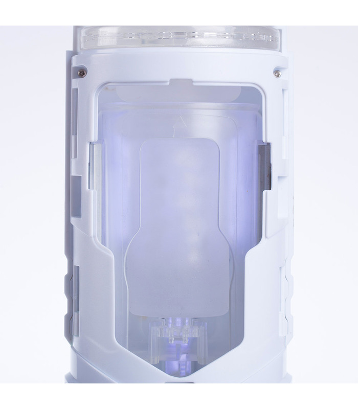 Full Automatic Piston Male Masturbator Realistic Vagina Suction Cup Sexual Moans - Blue