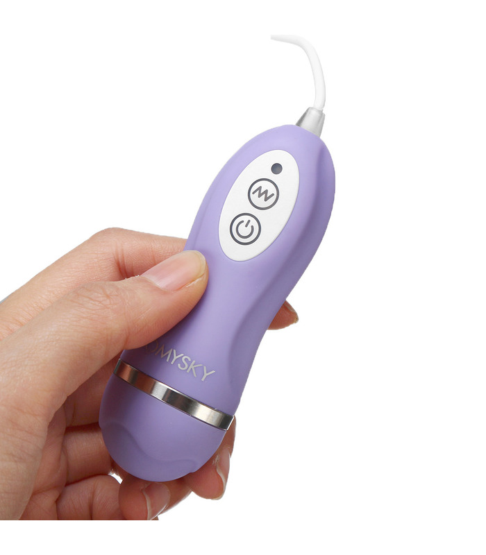OMYSKY Dual Eggs Remote Control Vibrators With Cock Rings Couples Share Vibrating