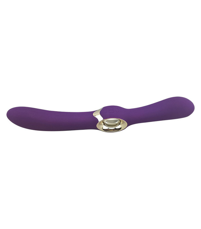 Meselo Double Ended G-Punkt-Vibrator Komplette Mute-40 Typ Vibrations-Kombination Wasserdichte 5 Geschwindigkeiten Vibrator