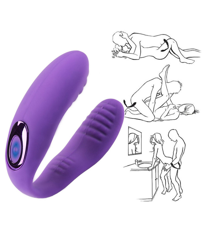 Rechargeable Clitoral and G-Spot Vibrator Couples' Massager Multiple Patterns