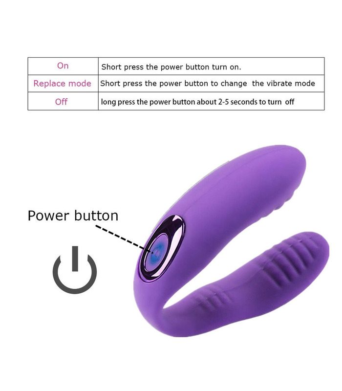 Rechargeable Clitoral and G-Spot Vibrator Couples' Massager Multiple Patterns