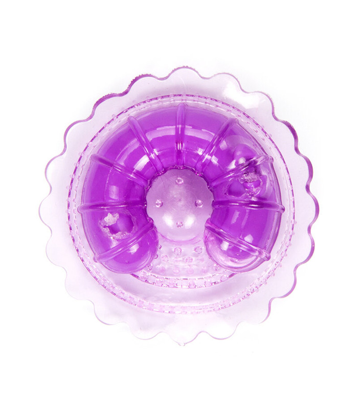 Wearable Vibrating Nipple Toys Nipple Play Massager nipple tease Female Sex Toys Adult Games - Purple