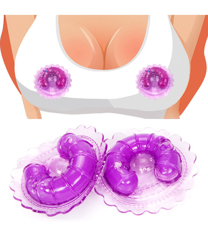 Wearable Vibrierende Nippel-Spielzeug, Nippel Spiel Massagegerät Nippel necken Weibliche Sex-Spielzeug, Spiele für Erwachsene -