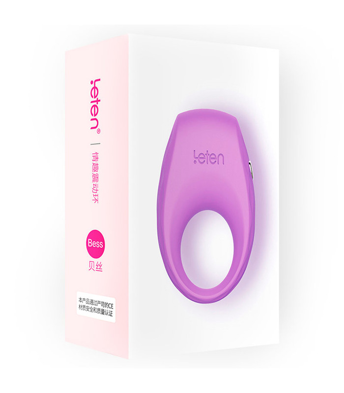 Leten Tongue Clit Stimulation Vibrating Cock Ring*1