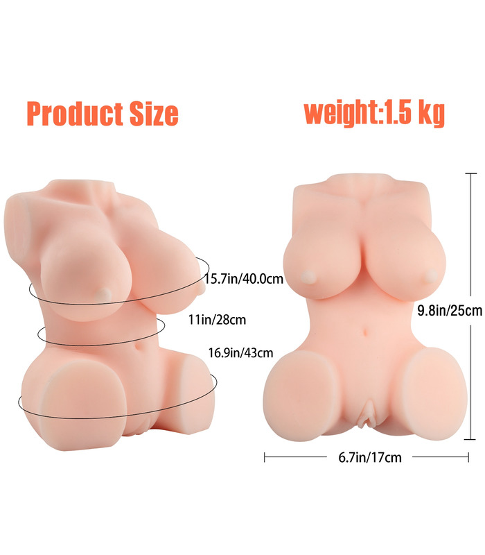 Dolls Portable Cup 3D big breast Female Mold Artificial real Vagina Aircraft Cup Male Masturbation Sex Toys for man—Snow White