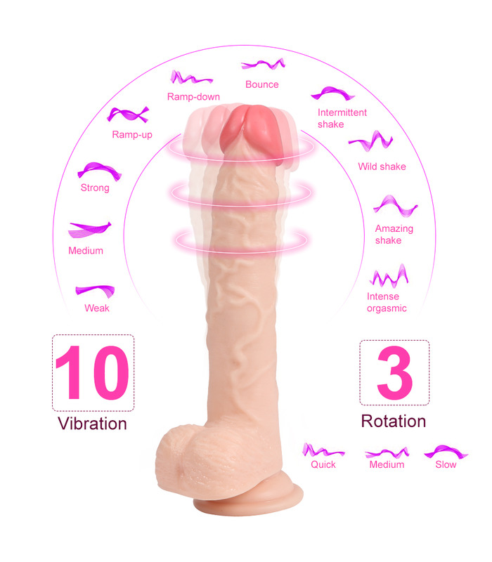 Simulated Penis Female Masturbation Sex Apparatus Massage Stick Masturbator G Spot Vibrator Dildo