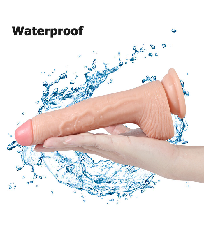 Super Realistic Soft Silicone Dildo Suction Cup Strapon Male Artificial Penis Large Flexible Masturbator Sex Toys For Woman