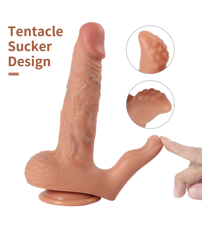 Haut fühlt sich Realistischer Dildo weiche Flüssige Silikon-Riesige Großen Penis Mit Saugnapf Sex-Spielzeug für die Frau,