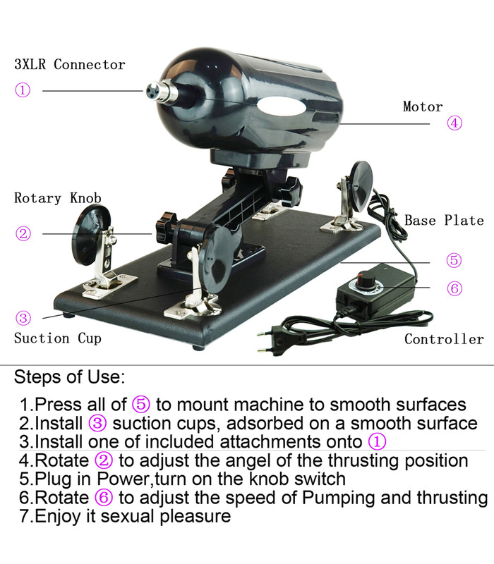 FREDORCH Aktualisierte version Sex Machine Gun mit Großen Dildo, Automatik-Sex-Maschinen für Frauen, die Liebe-Maschine mit 8