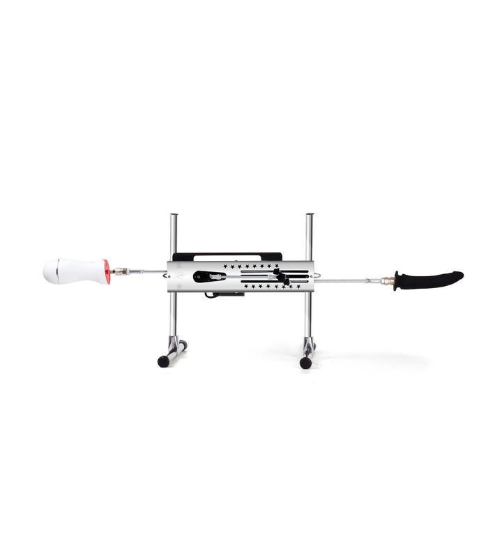 Large sex machine two-way multi-purpose telescopic comfort machine g-spot backyard sex toys for men and women