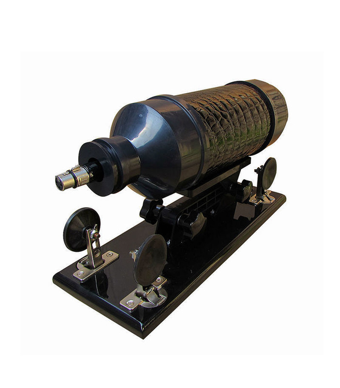 Sex-Maschine Für die Frau, Masturbieren, Pumpen Einstellbare Geschwindigkeit Lieben schwarze Maschine Mit Dildos und Saugnapf