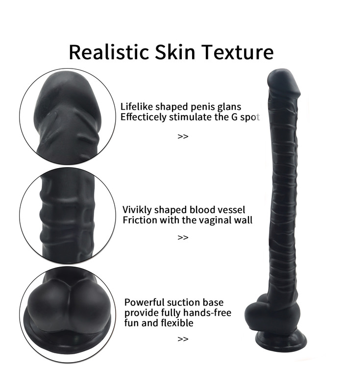 Female Strapon Strap On Dildo Elastic Woman Lesbian Sex Toy Vagina MassagerRealistic Penis Big Suction Cup