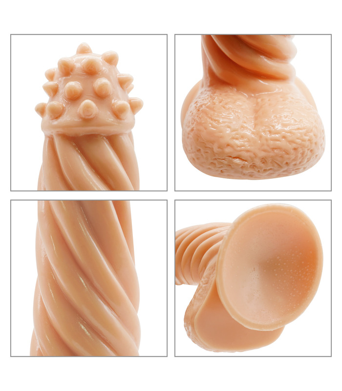 Lesbian Strap On Dildo Leather Panty Anal Plug Cock Knickers Double Silicone Realistic Penis