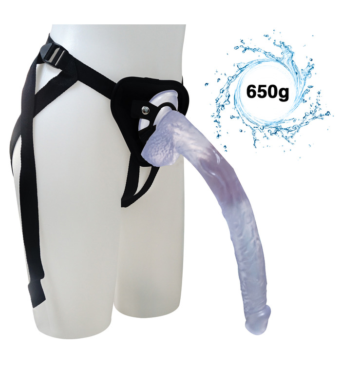 Suction Cup Dildo With Harness For Lesbian Anal Sex Extreme Big & Super Huge Long Penis Strap-on Ultra Panties