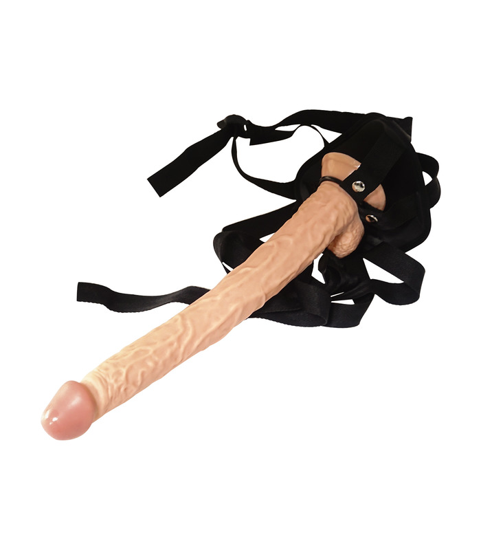 Suction Cup Dildo With Harness For Lesbian Anal Sex Extreme Big & Super Huge Long Penis Strap-on Ultra Panties
