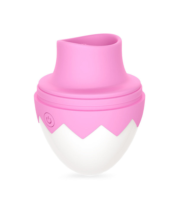 Klitoris-Stimulation Zunge Vibrator Lecken Heizung Vibrierenden Multi-Funktions-Massagegerät für Frauen - Pink