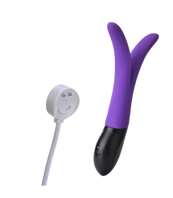 9 Speeds Duckbilled Magnetic Rechargeable Rabbit Vibrators For Couples Foreplay