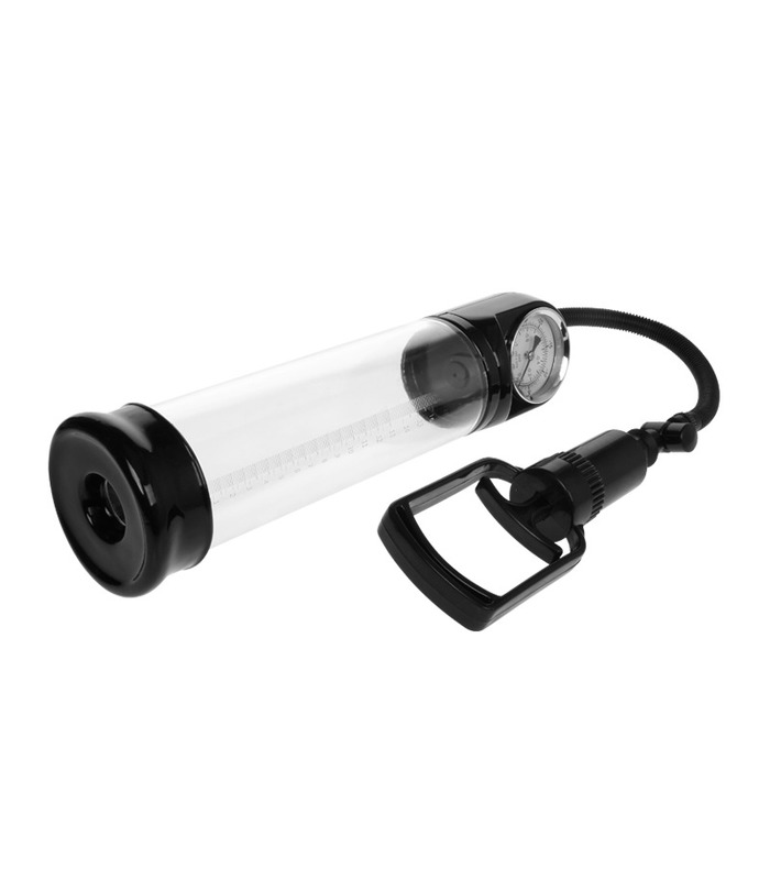 Male Penis Enlargement Vacuum Pump Penis Extender Man Sex Toys Penis Enlarger - Black