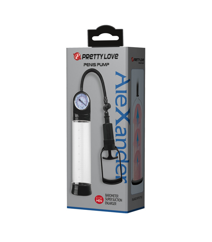 Männliche Penisvergrößerung Vakuum Pumpe Penis Extender Mann, Sex Toys Penis Enlarger - Schwarz