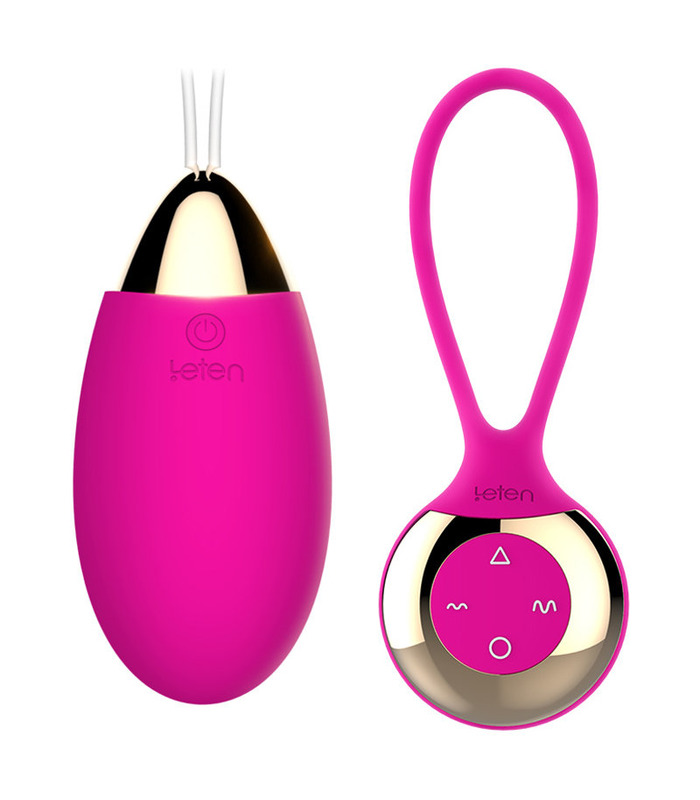 Leten Heating Egg Remote Control Vibrator