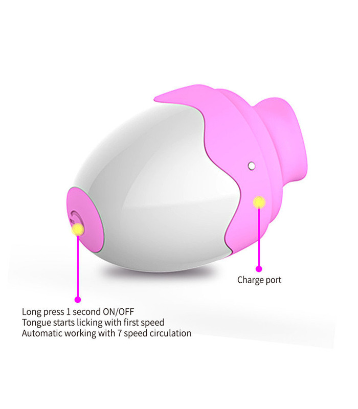 Tongue G-spot suction nipple massager female masturbation vibrating egg vibrator adult erotic sex toys couple foreplay toys