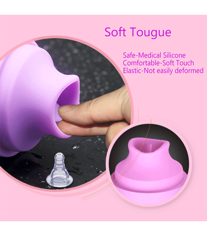 Zunge den G-Punkt saugen Nippel massager weibliche masturbation Vibro-ei-vibrator-für Erwachsene Erotik Sexspielzeug paar