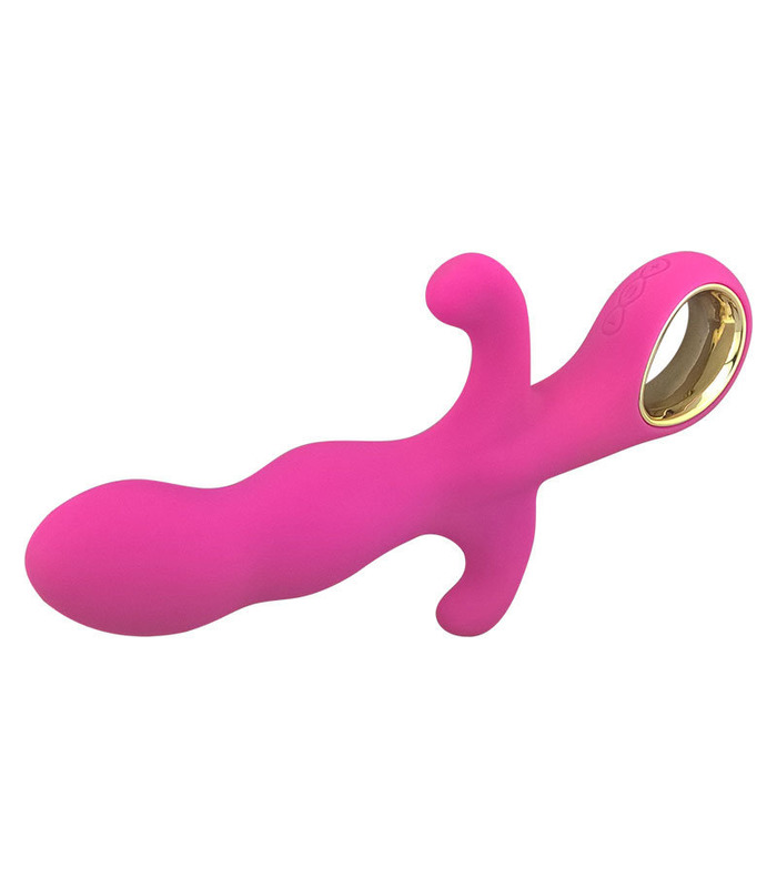 Dreifache Orgasmus-G-Punkt-Vibrator-Klitoris und Perineum-Massage Besten Sex-Spielzeug für Frauen