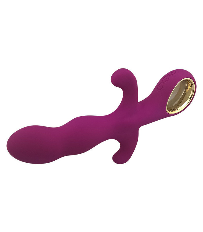 Dreifache Orgasmus-G-Punkt-Vibrator-Klitoris und Perineum-Massage Besten Sex-Spielzeug für Frauen